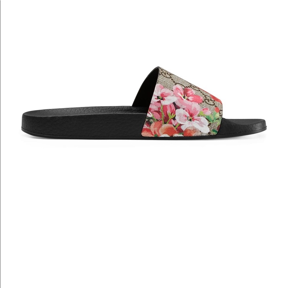 GG Bloom Supreme Slide Sandals